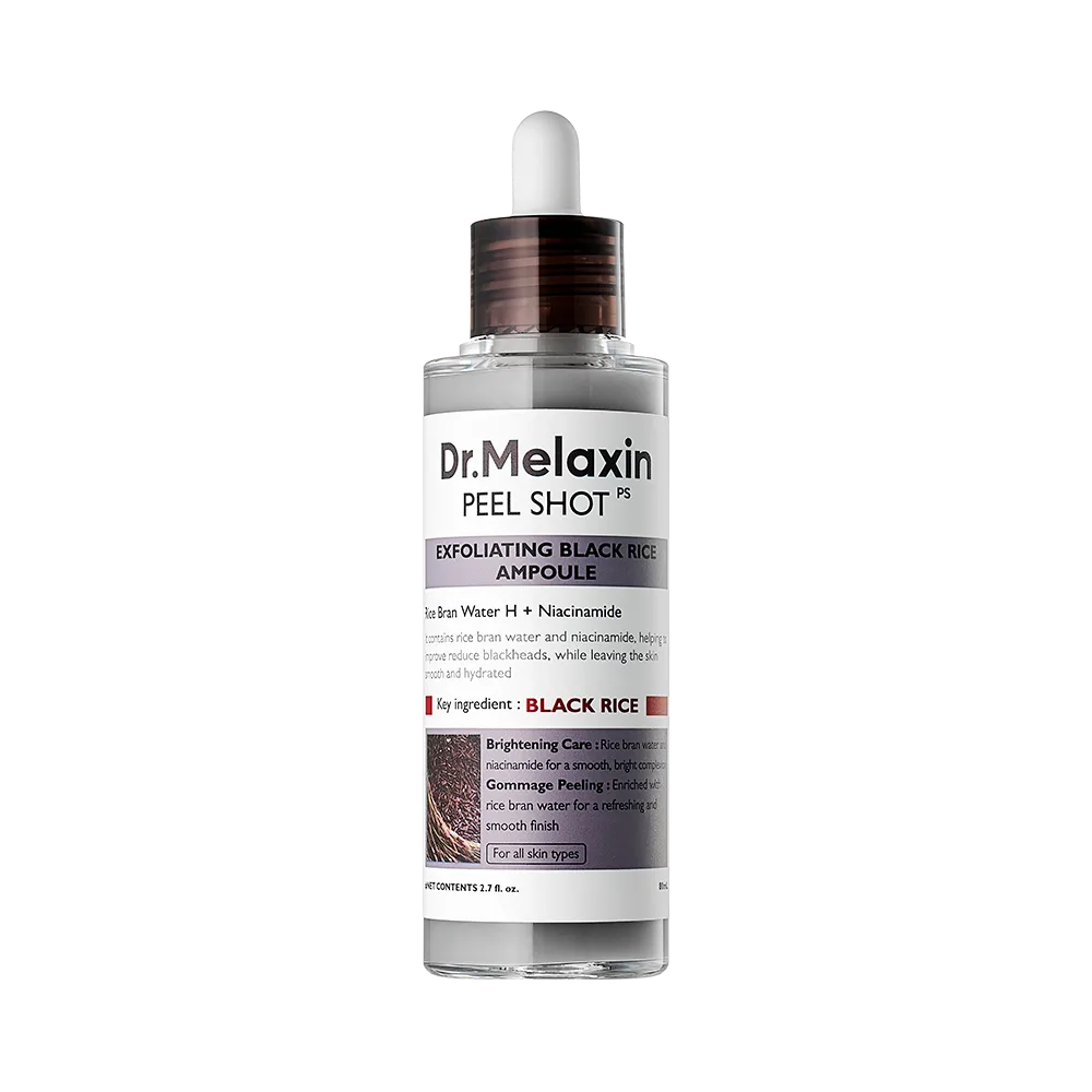 닥터 멜락신 필 샷 고마쥬 앰플 흑미 80ml