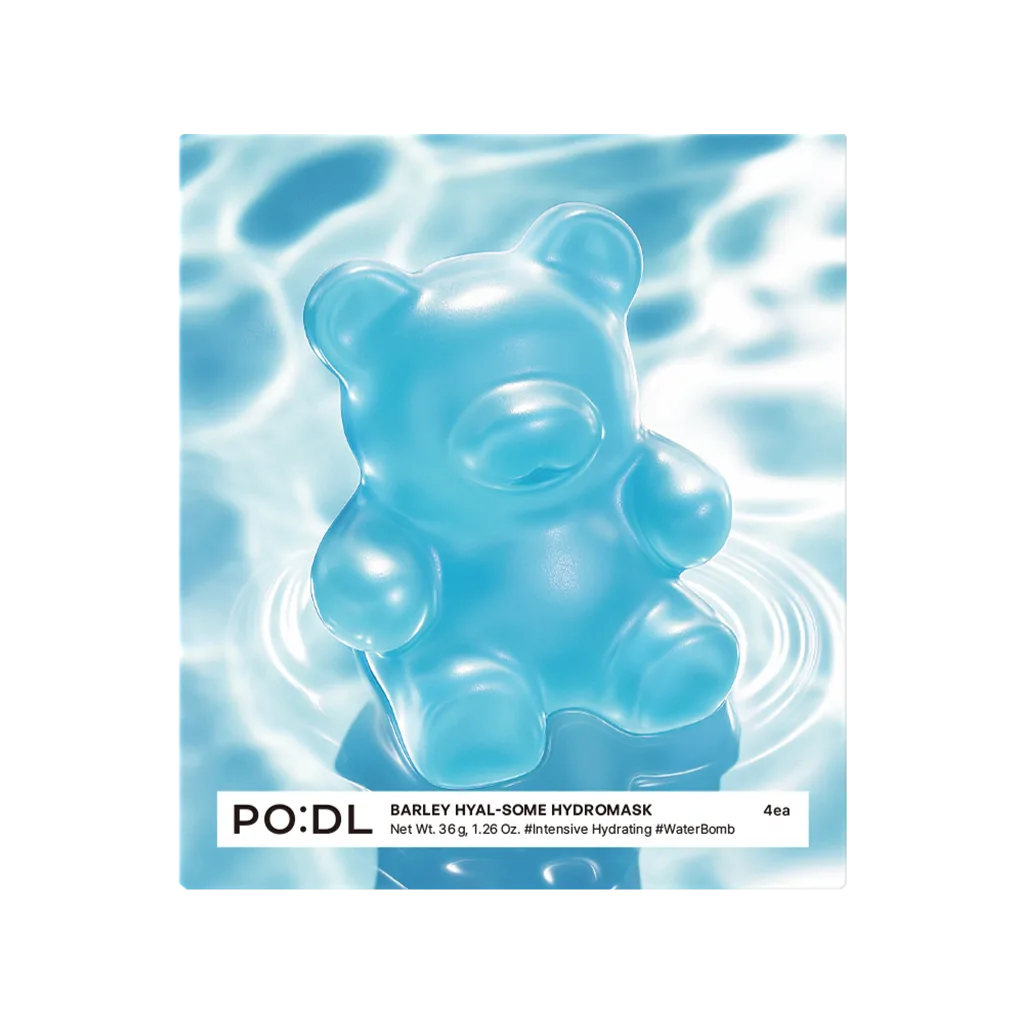PO:DL 청보리 히알좀 워터밤 팩 4p 42g 무향