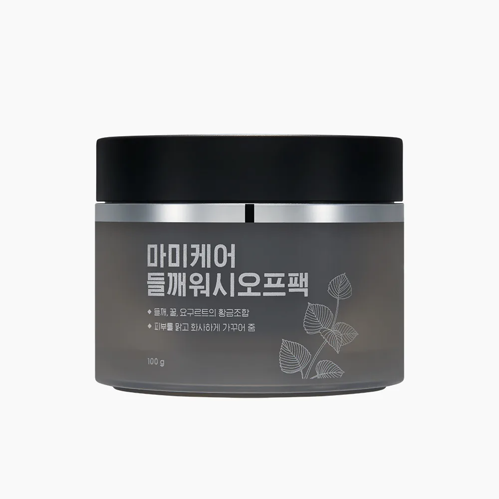 마미케어 들깨 미백 워시오프팩 100g 10g