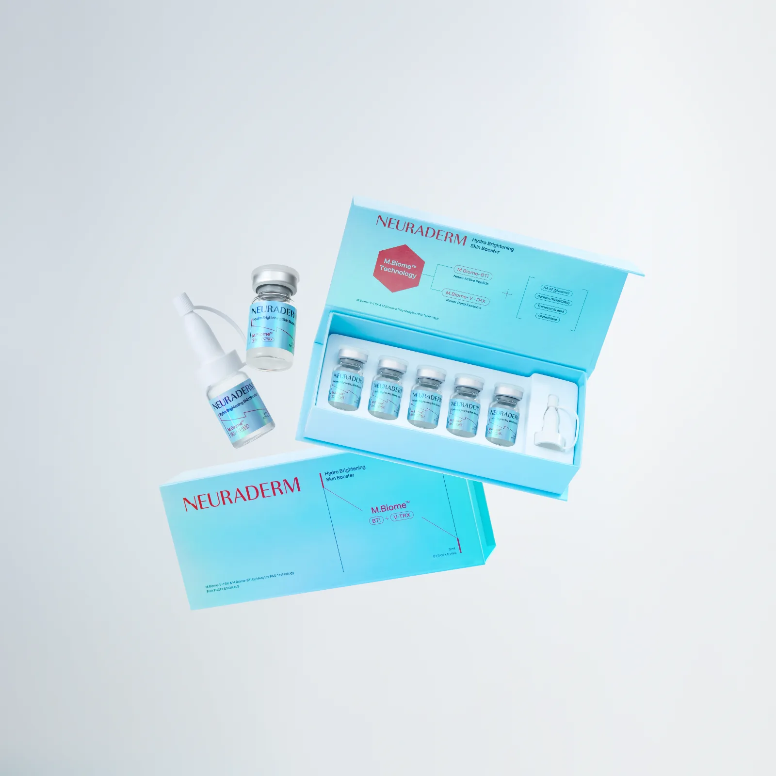 뉴라덤 하이드로 브라이트닝 스킨부스터 3ml*5vial 15ml