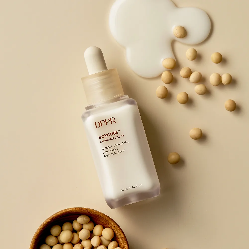 DPPR 디퍼 소이큐브 엑소리페어 세럼 50ml 알러지프리 향료 특성상 살짝 쓴 향기가 날 수 있음 / 연한 베이지색 / 50ml