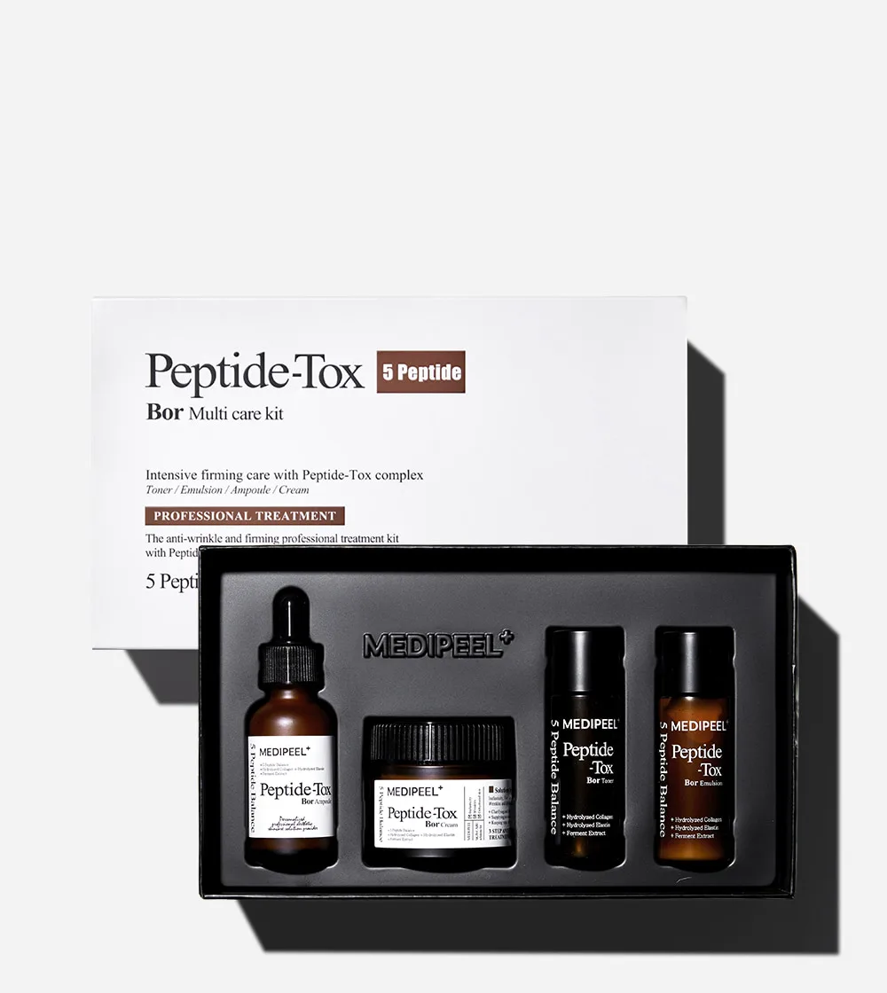 메디필 펩타이드톡스보르멀티케어키트(토너,앰플,에멀젼,크림) (30ml x 3)+50g (30ml x 3)+50g