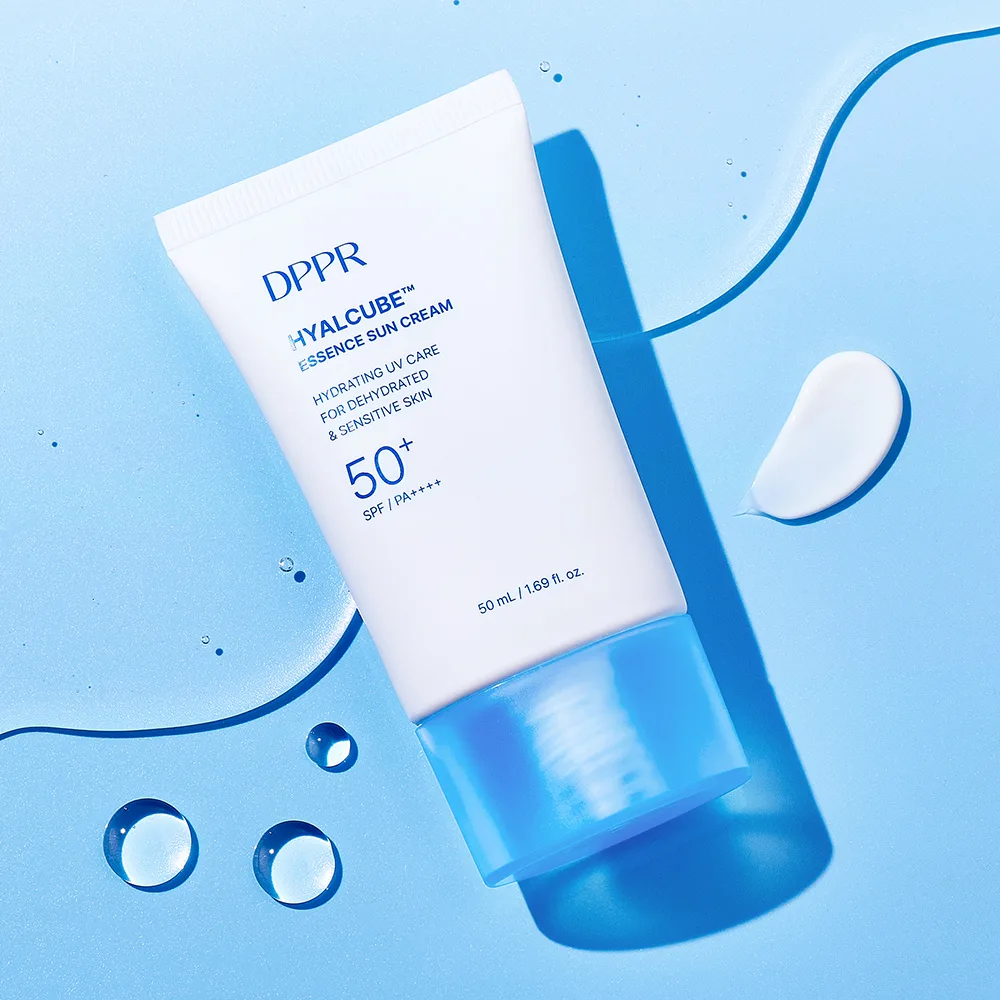 DPPR 디퍼 히알큐브 에센스 선크림 50ml 알러지프리 향료 특성상 살짝 쓴 향기가 날 수 있음 / 하얀색 / 50ml