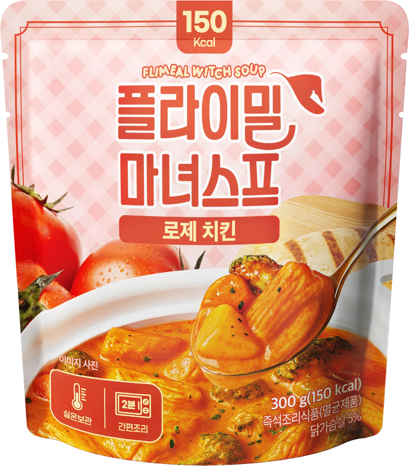 플라이밀 마녀스프 로제 300g 로제치킨