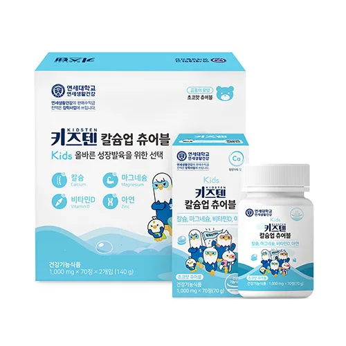 키즈텐 칼슘업 츄어블 140g